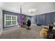 Spacious bedroom with blue walls and ample natural light at 362 Windell Dr # 67, Fort Mill, SC 29708