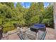 Deck features outdoor seating, fire pit, and beautiful green tree view at 362 Windell Dr # 67, Fort Mill, SC 29708