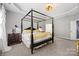 Relaxing main bedroom features a four-poster bed and access to ensuite bathroom at 362 Windell Dr # 67, Fort Mill, SC 29708