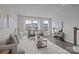 Comfortable living room with plush seating, large windows, and contemporary decor at 3737 S Tryon St, Charlotte, NC 28217
