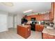 Spacious kitchen with an island, appliances, and ample cabinet space at 4837 Autumn Oak Dr, Charlotte, NC 28269