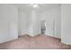 Bedroom with carpet floors and built in closet at 506 N Styers St, Cherryville, NC 28021