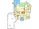 Detailed floor plan of main level with open concept kitchen, great room, dining, and Primary retreat at 0 Edgewater Dr # 107, Norwood, NC 28128
