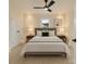 Serene bedroom with a ceiling fan at 1003 S Ridge Ave, Kannapolis, NC 28083