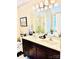 Bathroom featuring a double vanity with a spacious shower at 104 Laura Ct, Cherryville, NC 28021
