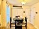 Cozy dining area features a round table, chairs, and natural light at 104 Laura Ct, Cherryville, NC 28021