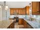 Stylish kitchen showcasing granite countertops, stainless steel appliances, and custom cabinetry, perfect for culinary enthusiasts at 1155 Melrose Dr, Rock Hill, SC 29732