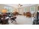 Spacious living room featuring carpet floors, with a cozy seating area and bright natural light at 1155 Melrose Dr, Rock Hill, SC 29732