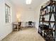 Home office space, perfect for work, with desk, bookcases and natural light at 15025 Barbee Rd, Stanfield, NC 28163