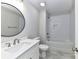 Bathroom with a vanity, toilet, and shower at 181 Lone Pine Rd, Statesville, NC 28625