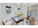 Bright office space featuring a modern desk, chair, and window with natural light at 1834 Arnold Dr, Charlotte, NC 28205