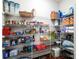 Walk-in pantry with well-organized shelving and ample storage space at 1858 Brevard Place Rd, Iron Station, NC 28080