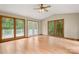 This living room features hardwood floors and lots of natural light at 1983 Burkin Rd, McConnells, SC 29726
