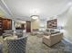 Inviting lobby area with stylish seating, designer lighting, and elegant decor at 300 W 5Th St # 339, Charlotte, NC 28202