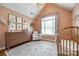 Charming Bedroom with vaulted ceiling, large window, and comfortable furnishings offers a cozy retreat at 4712 Amberside Dr, Rock Hill, SC 29732