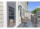 Private balcony with outdoor seating, perfect for relaxing outdoors at 5060 Harrowsmith Ln, Charlotte, NC 28204