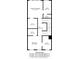 Third floor plan featuring the primary bedroom, bath, walk in closet and another bedroom and bath at 5060 Harrowsmith Ln, Charlotte, NC 28204