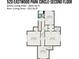 Second floor plan featuring multiple bedrooms and a bath, including walk-in closets at 520 Eastwood Park Cir, Albemarle, NC 28001