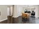Open dining area adjacent to the living room with easy access to other rooms at 6229 Sid Crane Dr, Charlotte, NC 28216
