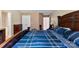 Spacious main bedroom with warm colors and dark wood bedroom furniture at 6229 Sid Crane Dr, Charlotte, NC 28216