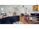 Open-concept living space with modern decor and lots of sunlight at 6718 Pueblo Ln, Charlotte, NC 28227