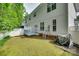 Spacious backyard featuring a back deck at 727 Torrey Pines Ln, Fort Mill, SC 29715