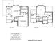 Detailed floor plan showcasing the layout of this two-story home at 10924 Owl Nest Ln, Charlotte, NC 28277