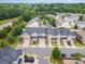 Aerial shot of townhomes surrounded by lush greenery in a well-kept neighborhood at 1126 Roderick Dr, Fort Mill, SC 29708