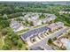 Aerial view of a residential neighborhood with mature trees and well-maintained homes at 1126 Roderick Dr, Fort Mill, SC 29708