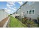 Backyard featuring a patio, green lawn, and fence at 1126 Roderick Dr, Fort Mill, SC 29708