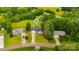 An aerial view shows the property's location nestled among lush trees and well-maintained neighborhood homes at 1377 Beagle Run, Salisbury, NC 28146