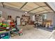 Organized garage space with ample storage, tools, and workout equipment at 2030 Fasana Rd, York, SC 29745