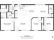Detailed floor plan showcasing the layout of the home at 2843 Hopewell Church Rd, Sherrills Ford, NC 28673