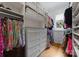 Custom walk-in closet featuring shelving and ample storage space for shoes, clothing, and accessories at 2941 Forest Park Dr, Charlotte, NC 28209