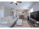 Bright living room with an open layout, hardwood floors, and comfortable seating at 4117 Sunset Ridge Dr, Rock Hill, SC 29732