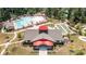 Aerial view of community pool, clubhouse, and recreation areas, perfect for leisure and socializing at 5002 Samoa Ridge Dr, Lancaster, SC 29270