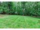 Expansive lawn with mature trees and a shed, perfect for outdoor activities and relaxation at 625 S Magnolia St, Mooresville, NC 28115