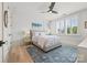 Inviting primary bedroom with a decorative rug, sunny windows, and serene decor at 790 Herrons Ferry Rd, Rock Hill, SC 29730