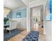 Elegant dining room featuring a modern chandelier and stylish wainscoting at 790 Herrons Ferry Rd, Rock Hill, SC 29730