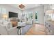 Inviting living room with natural light, comfortable seating, stylish décor, and seamless access to the outdoors at 790 Herrons Ferry Rd, Rock Hill, SC 29730