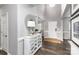 Welcoming entryway featuring stylish console table, decor, and a view of the front door, creating a great first impression at 10198 Tintinhull Dr, Fort Mill, SC 29707