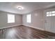 Living room featuring new flooring and good natural lighting at 121 Patrick St, Gastonia, NC 28054