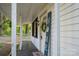 Inviting front porch with detailed trim, 'HOME' decor and a welcoming entrance at 143 Hallman St, Cherryville, NC 28021