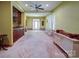 Open bonus room features classic built-in cabinets, neutral tones, and floods of natural light at 157 Old Hearth Rd, Clover, SC 29710