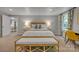 This bedroom features a carpeted floor, good lighting, and a dedicated desk area at 1747 30Th Avenue Ne Dr, Hickory, NC 28601