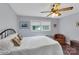 Well-lit bedroom with hardwood floors, ample natural light, and comfortable decor at 2010 Dogwood Trl, Shelby, NC 28150