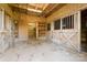 The barn's interior is lit by natural light with visible wooden stalls at 24008 Carriker Rd, Albemarle, NC 28001