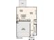 Main level floor plan showcases the kitchen, great room, garage, and porch at 270 Bezelle Ave, York, SC 29745