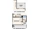 Optional floor plan displaying a kitchen, bedroom, bath, and covered patio for additional space and convenience at 274 Bezelle Ave, York, SC 29745