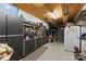 Organized garage space with ample storage and workspace at 812 Bell Post Rd, Belmont, NC 28012